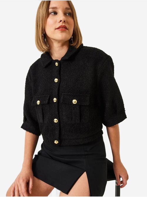 Veste à manches courtes mbms lucci - Kiabi
