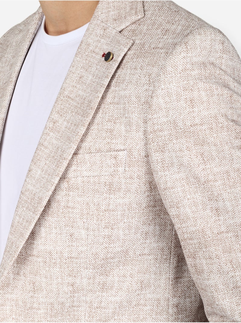 Veste à revers - silverstone Crème - Kiabi