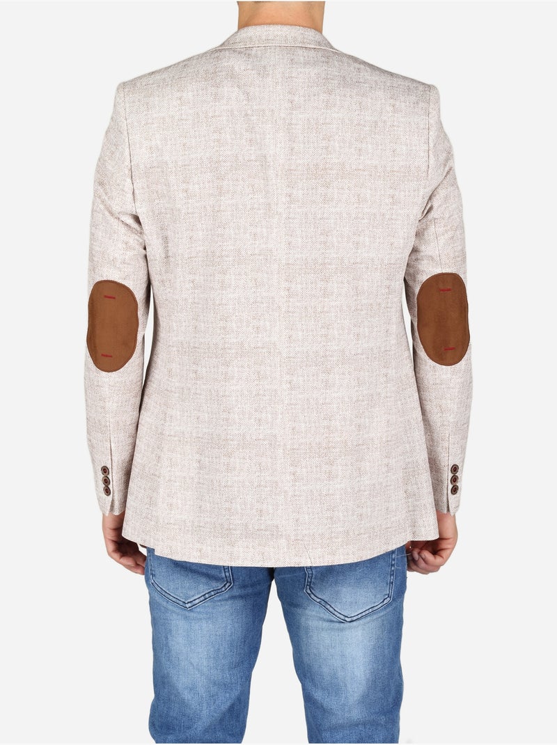 Veste à revers - silverstone Crème - Kiabi