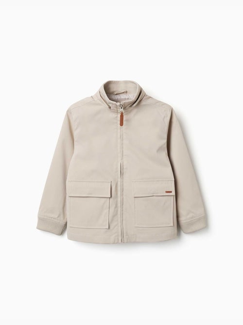 Veste avec doublure et capuche amovible - Kiabi