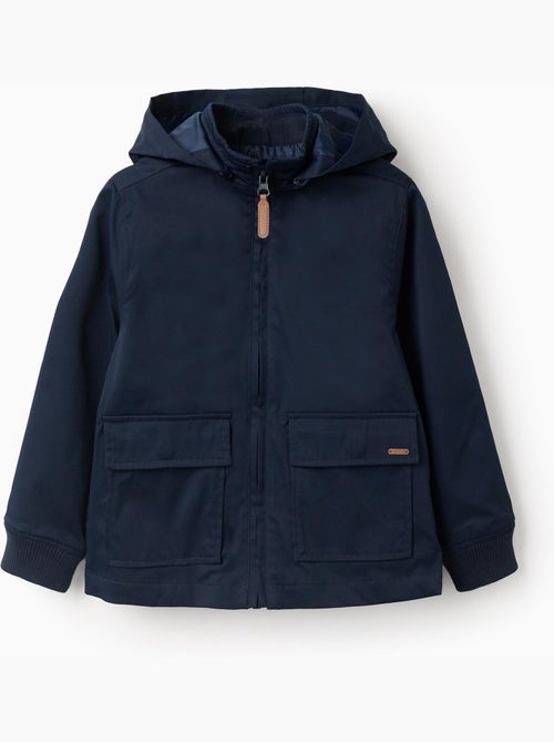 Veste avec doublure et capuche amovible - Kiabi