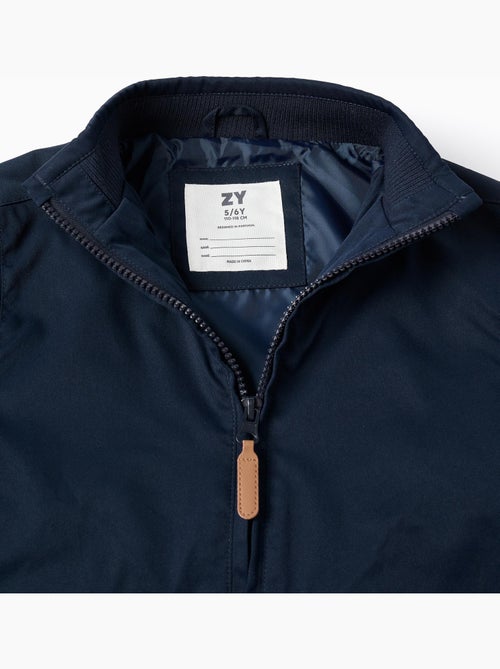 Veste avec doublure et capuche amovible - Kiabi
