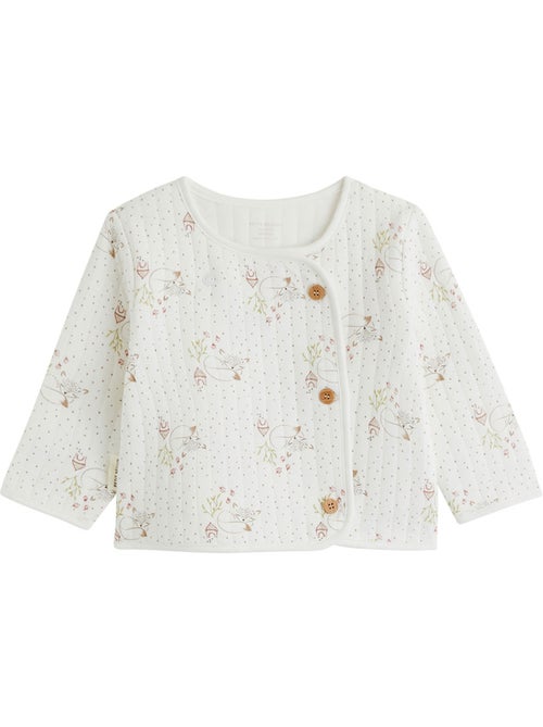 Veste bébé en molleton doucette - Kiabi