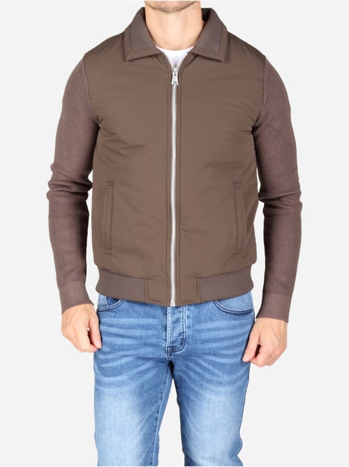Veste bi matières - frilivin - Kiabi Veste bi matières - frilivin - Kiabi
