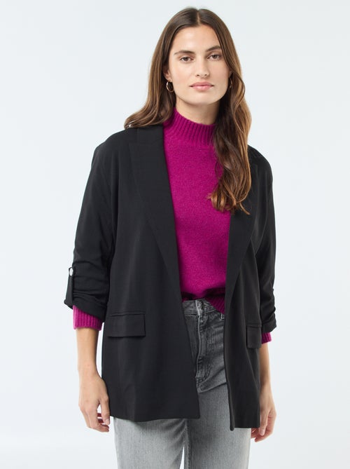 Veste blazer avec manches retroussées 'JDY' - Kiabi