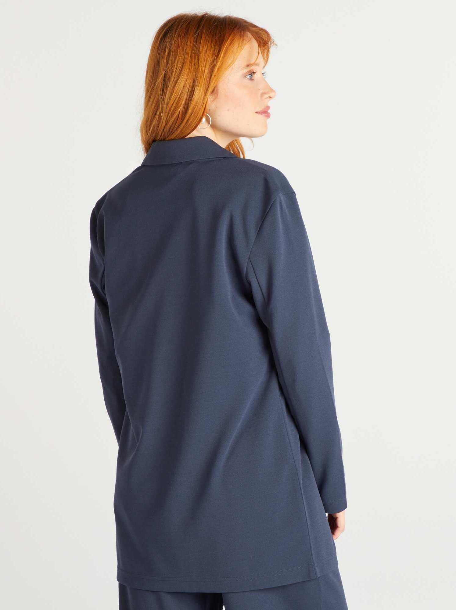 Veste blazer bleu marine femme