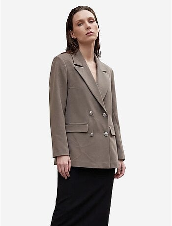 Veste blazer boutonnée pour femme my fashion