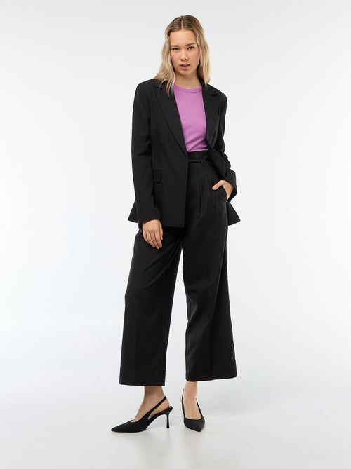 Veste blazer coupe cintrée - Kiabi