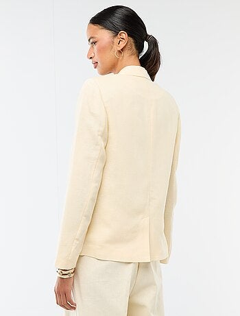Veste blazer mi-longue
