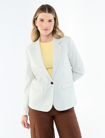 Veste blazer mi-longue