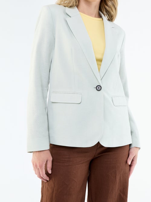 Veste blazer mi-longue - Kiabi