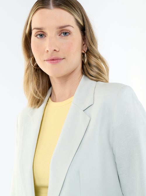 Veste blazer mi-longue - Kiabi