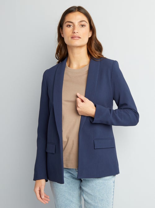 Veste blazer mi-longue - Kiabi