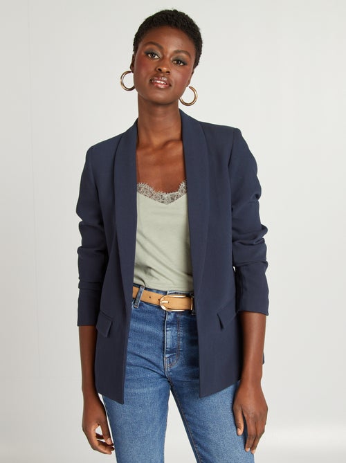 Veste blazer mi-longue - Kiabi