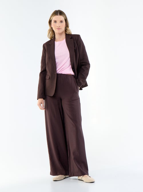 Veste blazer mi-longue - Kiabi