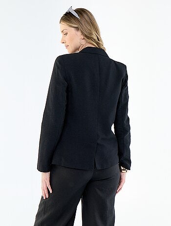 Veste blazer mi-longue