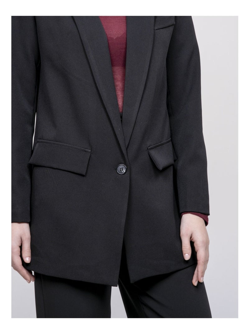 Veste blazer ukalie Noir - Kiabi