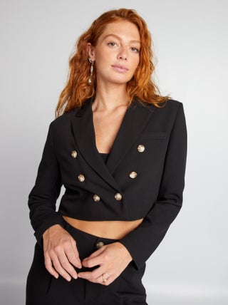 Veste boléro double boutonnage