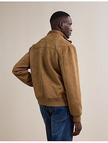 Veste bomber effet suède, mo fashion