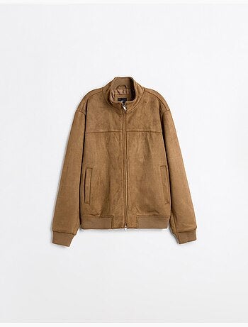 Veste bomber effet suède, mo fashion