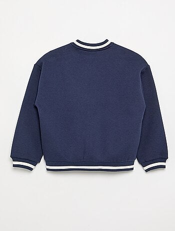 Veste bomber en polaire