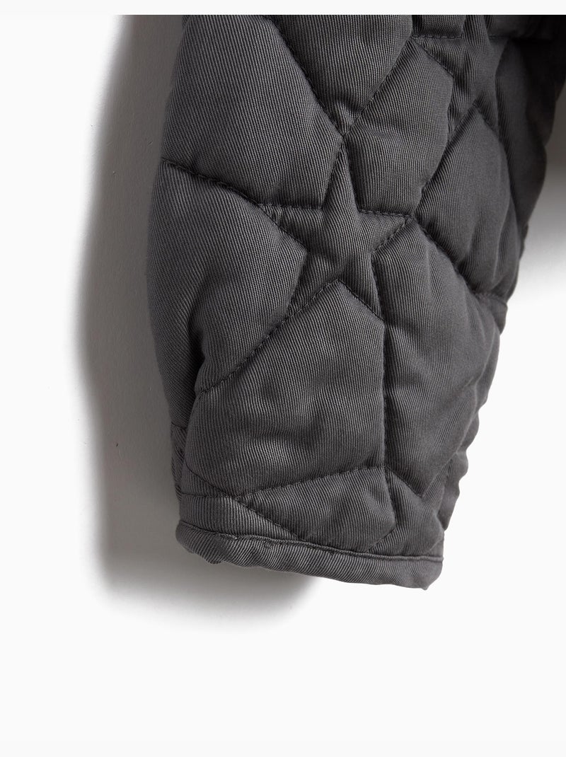 Veste bomber, mo fashion Gris - Kiabi