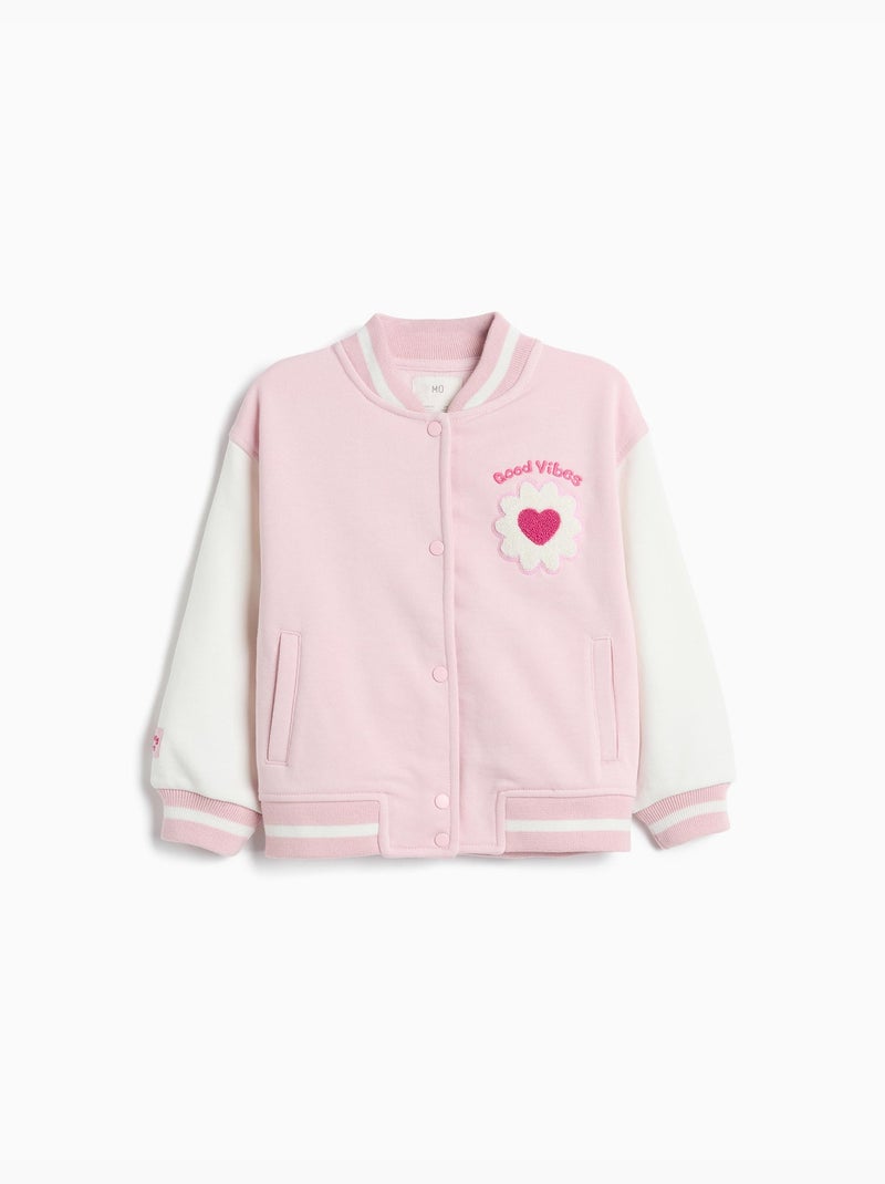 Veste bomber, mo fashion Rose - Kiabi