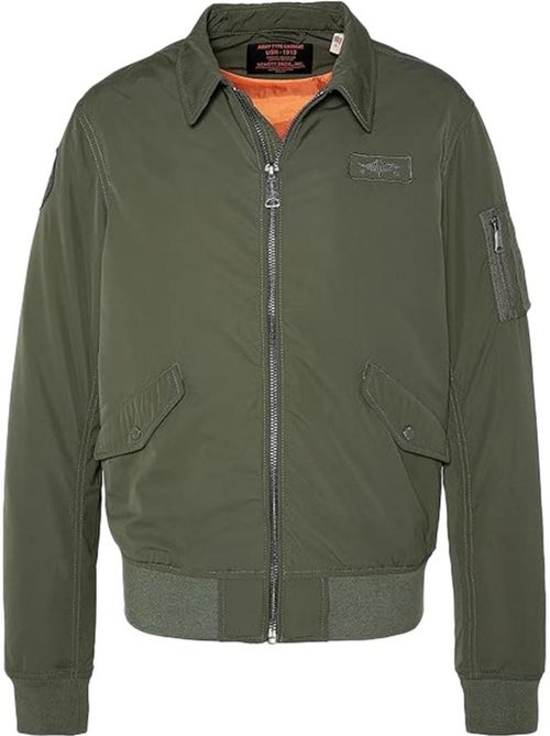 Veste Bombers Homme Schott Blouson - Kiabi Veste Bombers Homme Schott Blouson - Kiabi