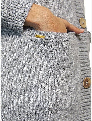 Veste cardigan complementos petalos