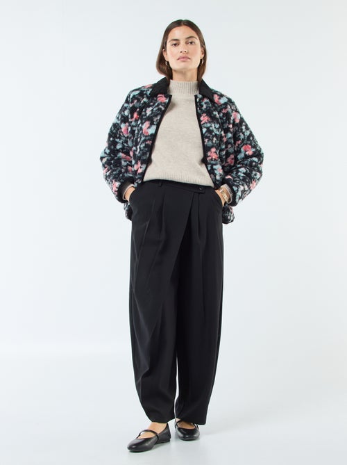 Veste chaude réversible - Kiabi