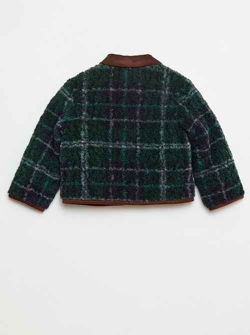 Veste chaude style workwear réversible - Kiabi