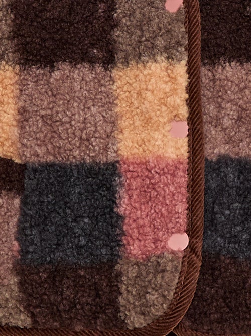 Veste chaude style workwear réversible - Kiabi