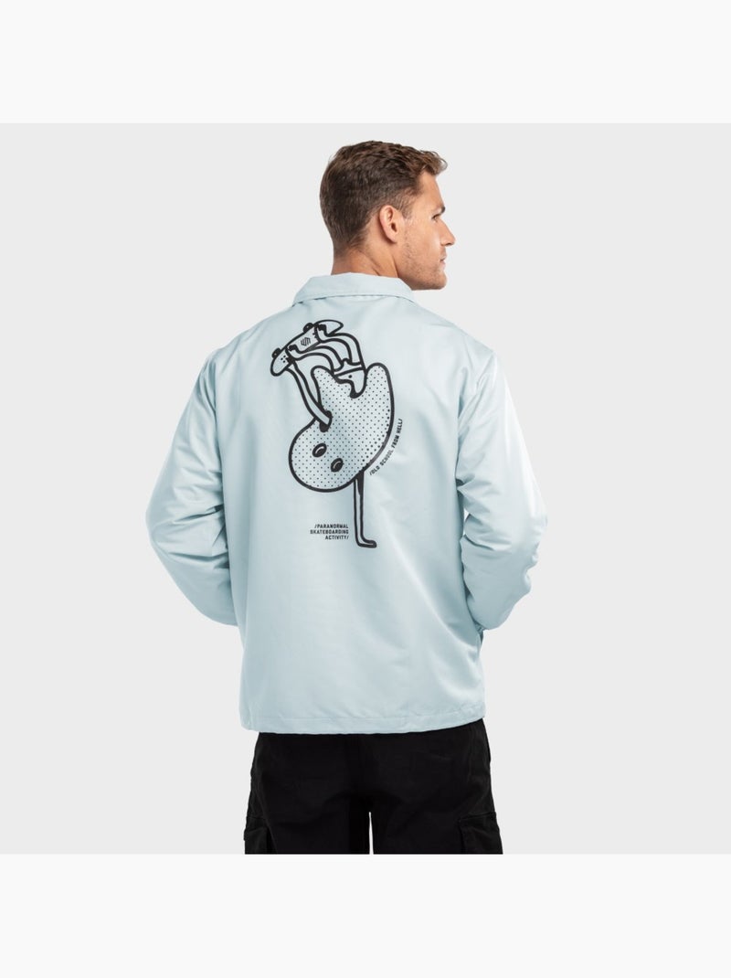Veste coach homme lifestyle homme puerto plata Bleu clair - Kiabi