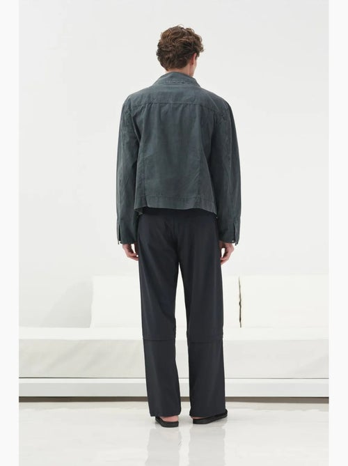 Veste coton droite zippée giesto - Kiabi