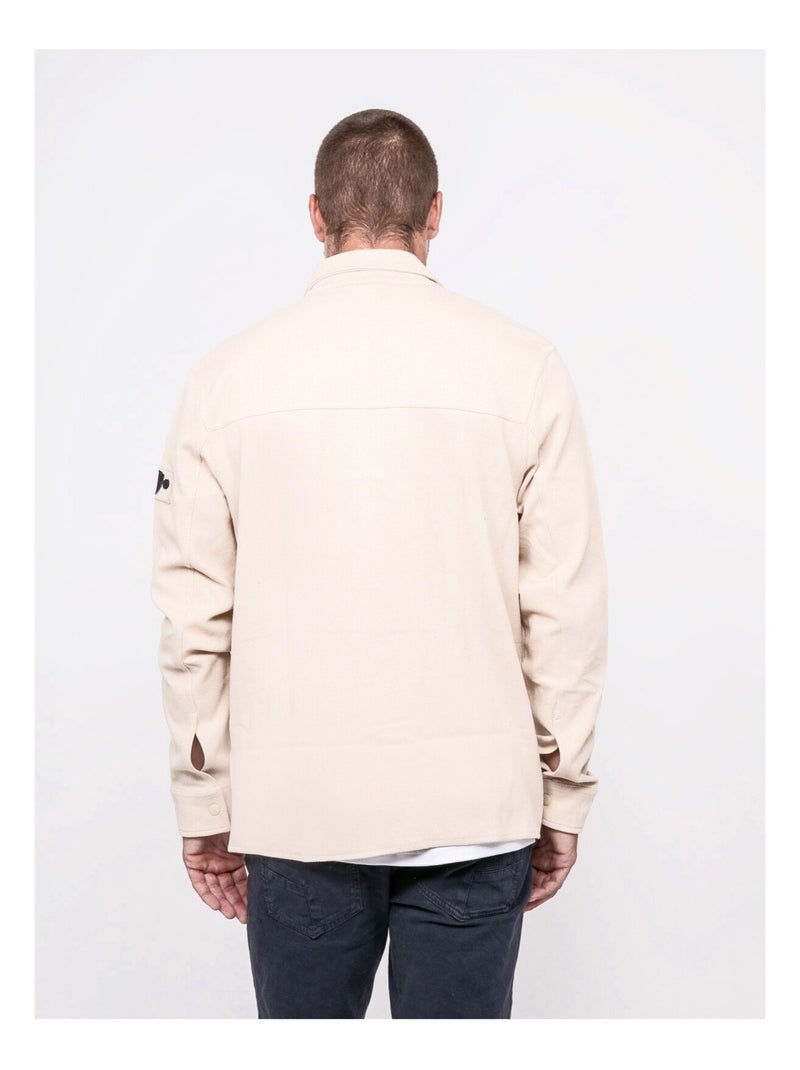 Veste coton zolidol Ecru - Kiabi