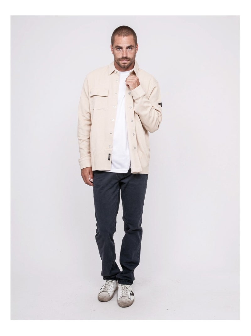 Veste coton zolidol Ecru - Kiabi