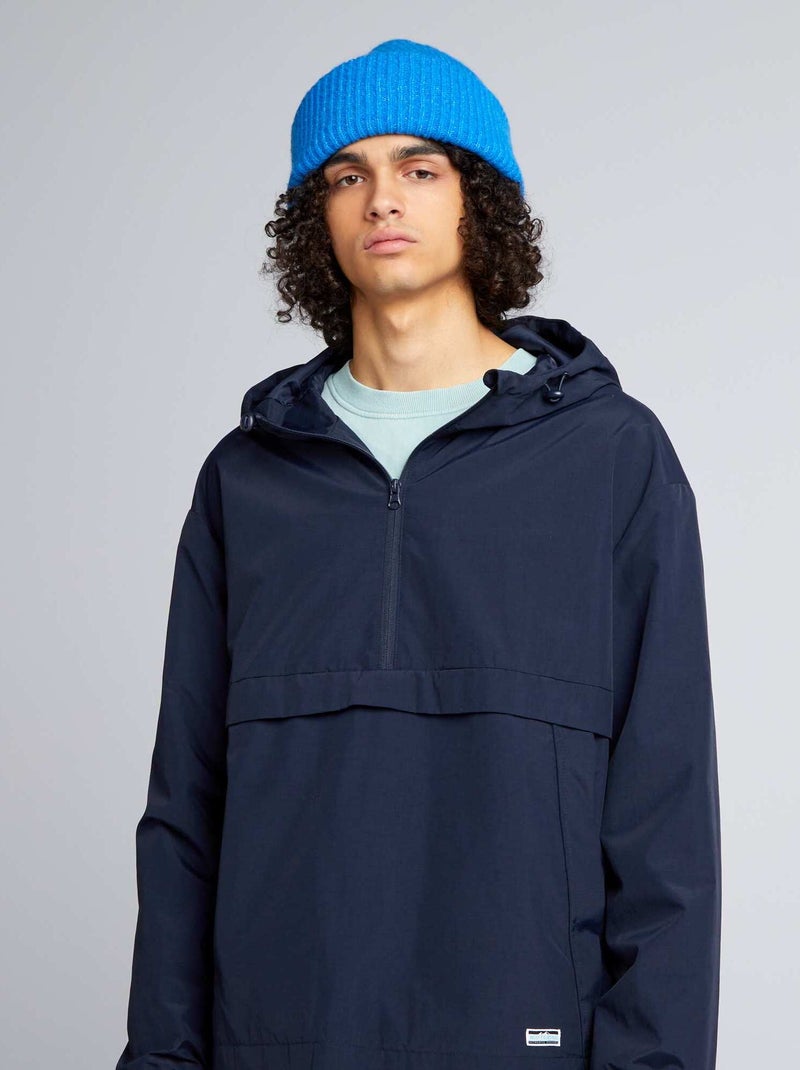 Veste coupe vent BLEU - Kiabi