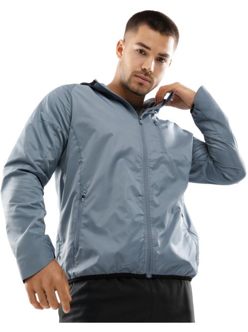 Veste coupe-vent fitness homme fitness homme evolve - Kiabi