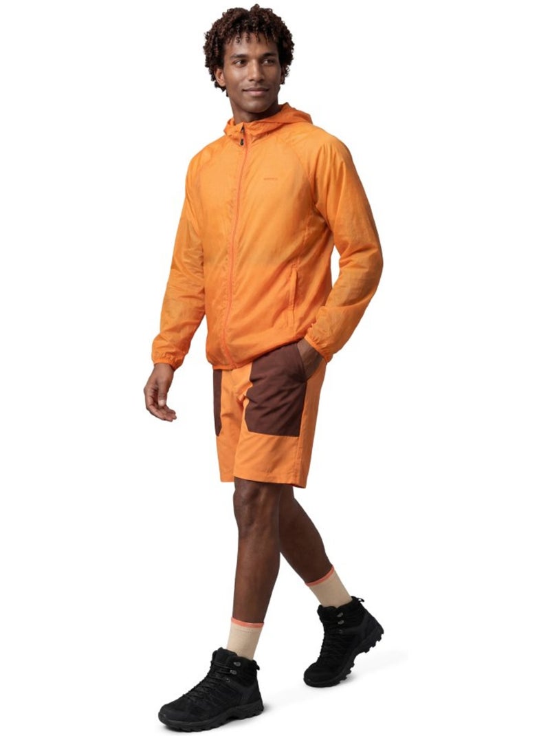 Veste coupe-vent randonnée ultralégère homme homme laugavegur Orange - Kiabi