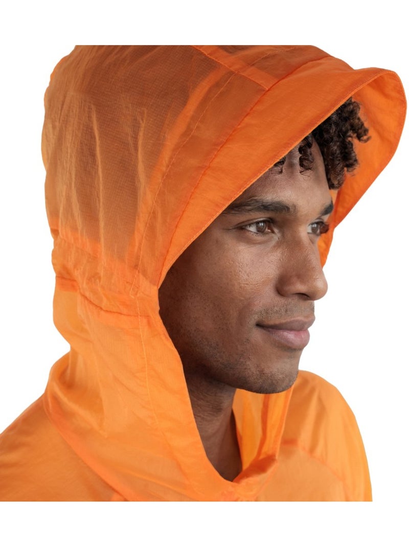 Veste coupe-vent randonnée ultralégère homme homme laugavegur Orange - Kiabi
