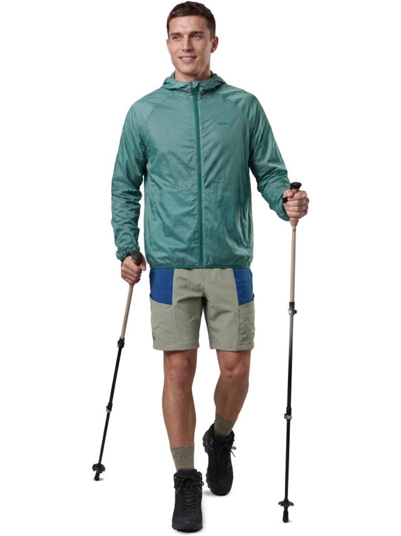 Veste coupe-vent randonnée ultralégère homme homme laugavegur Vert - Kiabi