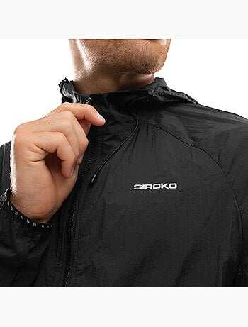 Veste coupe-vent running homme fitness homme bund