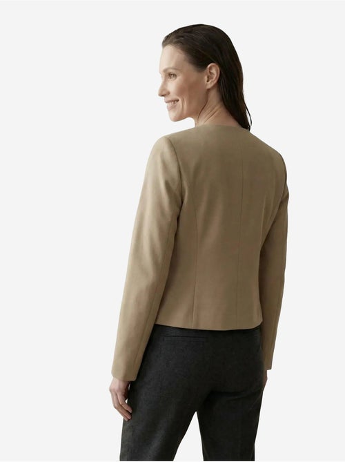 Veste courte boutonnée en tweed my fashion - Kiabi