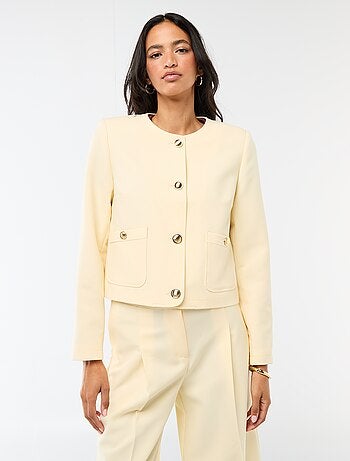 Veste courte de cérémonie unie