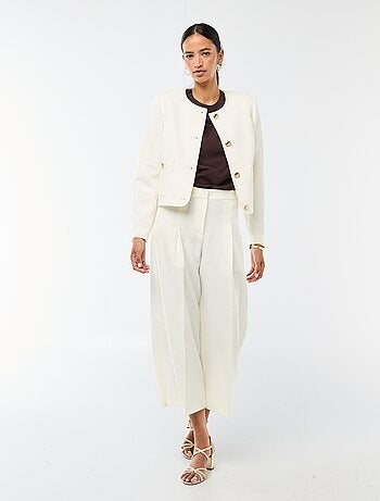 Veste courte de cérémonie unie