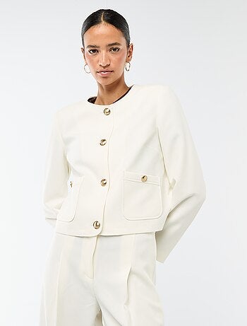 Veste courte de cérémonie unie