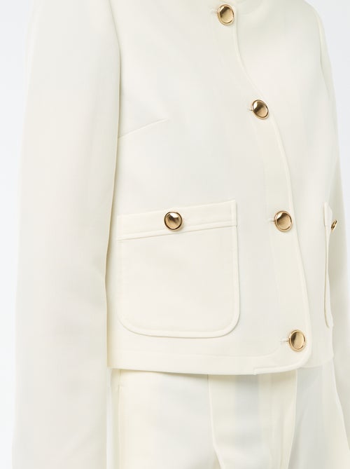 Veste courte de cérémonie unie - Kiabi