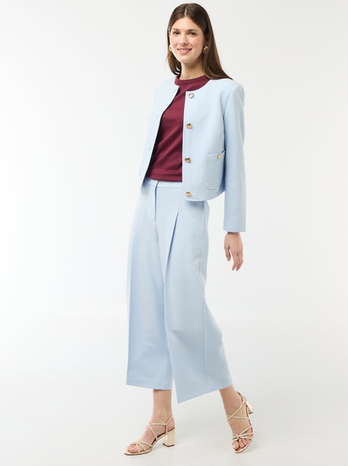 Veste courte de cérémonie unie - Kiabi