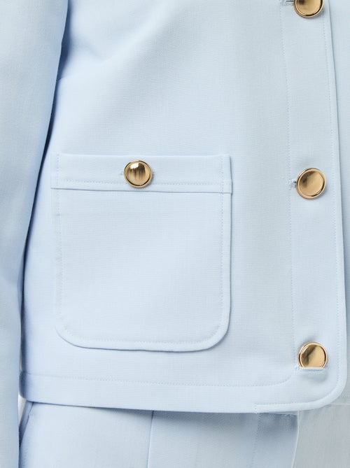 Veste courte de cérémonie unie - Kiabi