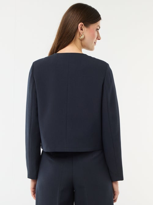 Veste courte de cérémonie unie - Kiabi